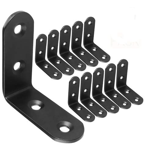 black metal 90 degree brackets|90 degree brackets screwfix.